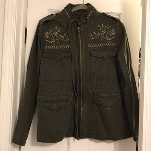 Army green jacket